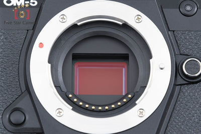【中古】OM SYSTEM (OLYMPUS) オーエム システム OM-5 Mark II 14-150mm II レンズキット ブラック シャッター回数僅少 元箱付き