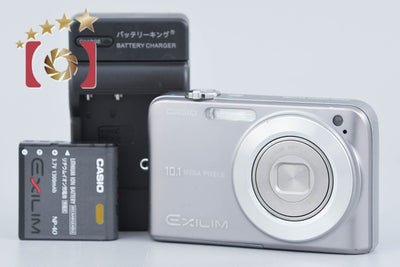 【中古】Casio カシオ EXILIM ZOOM EX-Z1080 グレー コンパクトデジタルカメラ