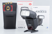 【中古】Canon キヤノン スピードライト 430EX II 元箱付き