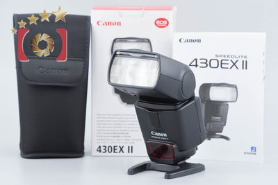 【中古】Canon キヤノン スピードライト 430EX II 元箱付き