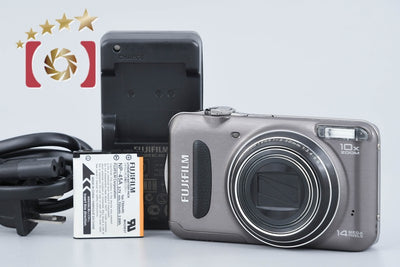 【中古】FUJIFILM 富士フイルム FINEPIX T300 ガンメタル コンパクトデジタルカメラ