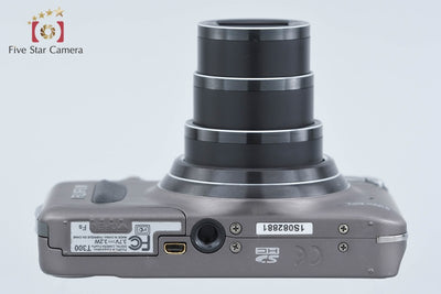 【中古】FUJIFILM 富士フイルム FINEPIX T300 ガンメタル コンパクトデジタルカメラ