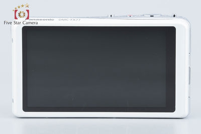 【中古】Panasonic パナソニック LUMIX DMC-FX77 リリーホワイト コンパクトデジタルカメラ