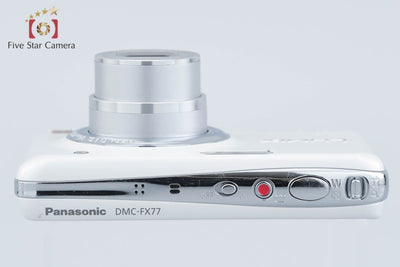 【中古】Panasonic パナソニック LUMIX DMC-FX77 リリーホワイト コンパクトデジタルカメラ