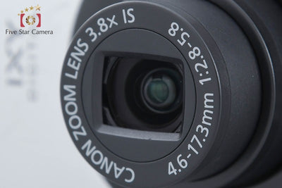 【中古】Canon キヤノン IXY Digital 910 IS ブラック コンパクトデジタルカメラ