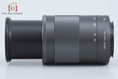 【中古】Canon キヤノン EF-M 55-200mm f/4.5-6.3 IS STM ブラック
