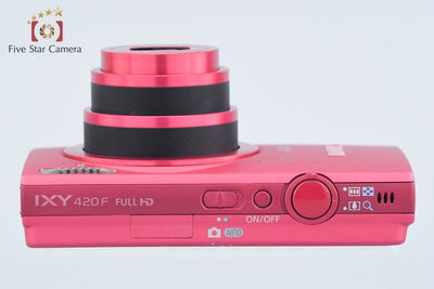 【中古】Canon キヤノン IXY 420F ピンク コンパクトデジタルカメラ
