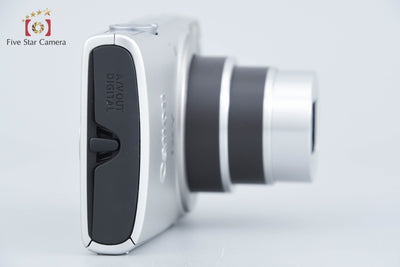 【中古】Canon キヤノン IXY 170 シルバー コンパクトデジタルカメラ