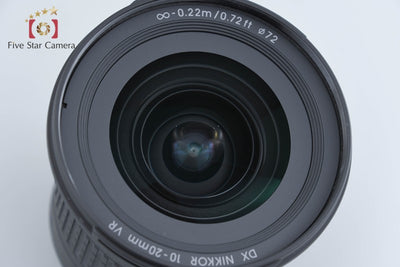 【中古】Nikon ニコン AF-P DX NIKKOR 10-20mm f/4.5-5.6 G VR