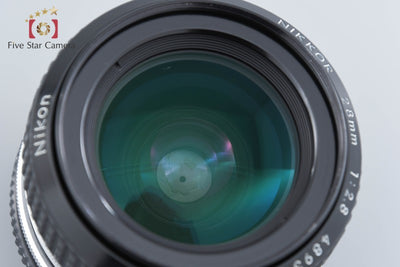 【中古】Nikon ニコン Ai NIKKOR 28mm f/2.8