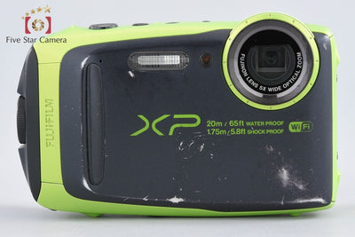 【中古】FUJIFILM 富士フイルム FINEPIX XP120 ライム コンパクトデジタルカメラ