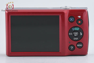 【中古】Canon キヤノン IXY 120 レッド コンパクトデジタルカメラ