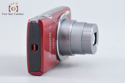 【中古】Canon キヤノン IXY 120 レッド コンパクトデジタルカメラ