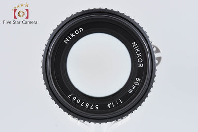【中古】Nikon ニコン Ai-S NIKKOR 50mm f/1.4