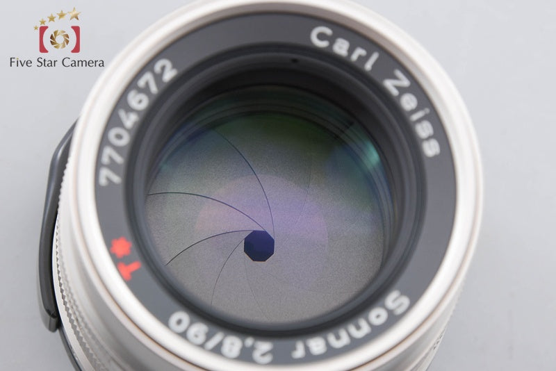 中古】CONTAX コンタックス Carl Zeiss Sonnar 90mm f/2.8 T* – Five