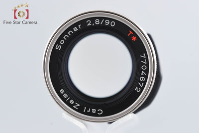 【中古】CONTAX コンタックス Carl Zeiss Sonnar 90mm f/2.8 T*