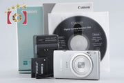 【中古】Canon キヤノン IXY 430F シルバー コンパクトデジタルカメラ 元箱付き