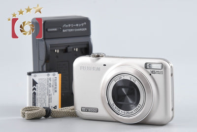 【中古】FUJIFILM 富士フイルム FINEPIX JX400 シャンパンゴールド コンパクトデジタルカメラ
