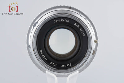 【中古】HASSELBLAD ハッセルブラッド Carl Zeiss C Planar 80mm f/2.8 T* クローム