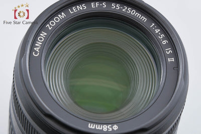 【中古】Canon キヤノン EF-S 55-250mm f/4-5.6 IS II