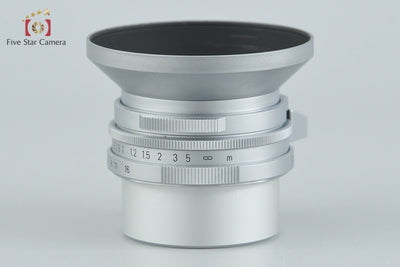 【中古】RICOH リコー GR 28mm f/2.8 L39 ライカスクリューマウント シルバー 元箱付き