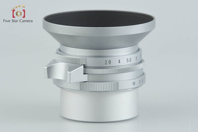 【中古】RICOH リコー GR 28mm f/2.8 L39 ライカスクリューマウント シルバー 元箱付き