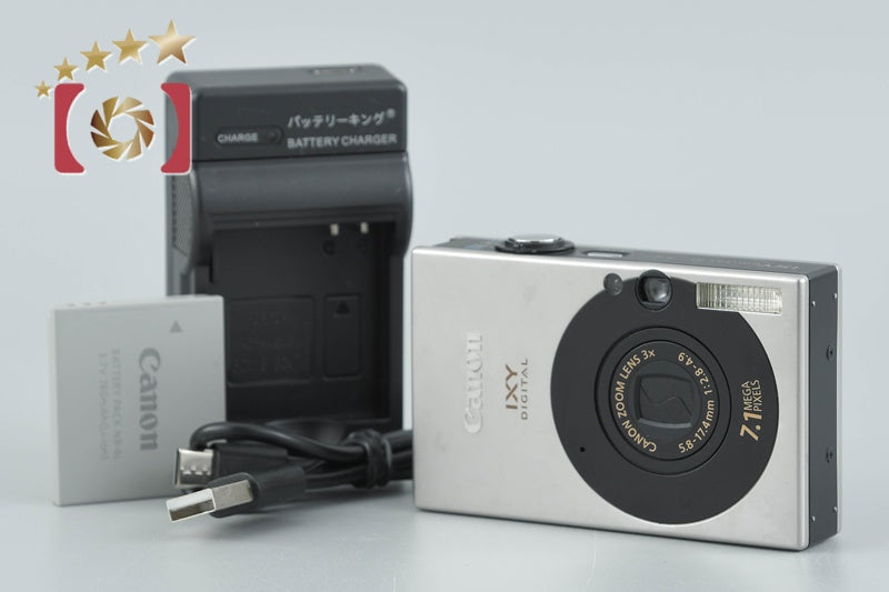 【中古】Canon キヤノン IXY Digital 10 ブラック コンパクトデジタルカメラ