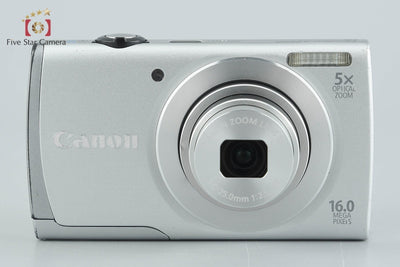 【中古】Canon キヤノン PowerShot A2600 シルバー コンパクトデジタルカメラ