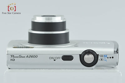 【中古】Canon キヤノン PowerShot A2600 シルバー コンパクトデジタルカメラ