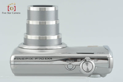 【中古】FUJIFILM 富士フイルム FinePix F70EXR シルバー コンパクトデジタルカメラ