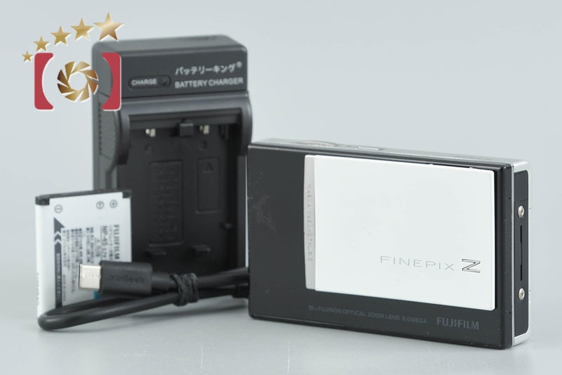 【中古】FUJIFILM 富士フイルム FINEPIX Z100fd ホワイト＆ブラック コンパクトデジタルカメラ
