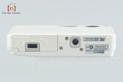 【中古】Nikon ニコン COOLPIX S1 クリームホワイト コンパクトデジタルカメラ