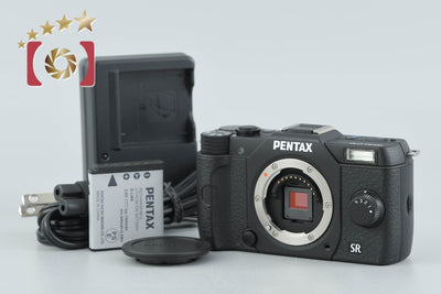【中古】PENTAX ペンタックス Q10 ブラック ミラーレス一眼カメラ シャッター回数僅少