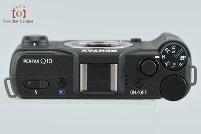 【中古】PENTAX ペンタックス Q10 ブラック ミラーレス一眼カメラ シャッター回数僅少