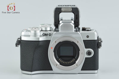【中古】OLYMPUS オリンパス OM-D E-M10 Mark III EZ ダブルズームキット シルバー 元箱付き