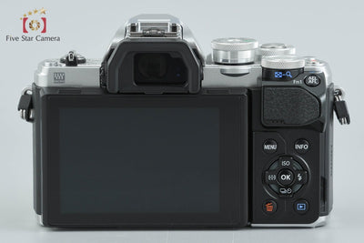 【中古】OLYMPUS オリンパス OM-D E-M10 Mark III EZ ダブルズームキット シルバー 元箱付き