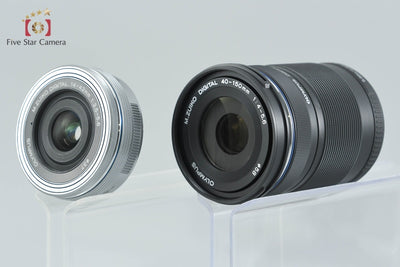 【中古】OLYMPUS オリンパス OM-D E-M10 Mark III EZ ダブルズームキット シルバー 元箱付き