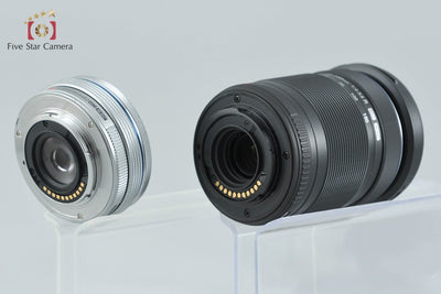 【中古】OLYMPUS オリンパス OM-D E-M10 Mark III EZ ダブルズームキット シルバー 元箱付き
