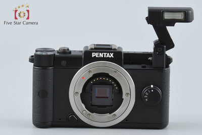 【中古】PENTAX ペンタックス Q ブラック ミラーレス一眼カメラ シャッター回数僅少