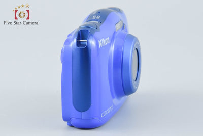 【中古】Nikon ニコン COOLPIX W100 ブルー コンパクトデジタルカメラ