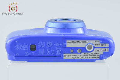 【中古】Nikon ニコン COOLPIX W100 ブルー コンパクトデジタルカメラ