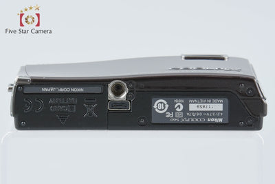 【中古】Nikon ニコン COOLPIX S60 ワインレッド コンパクトデジタルカメラ