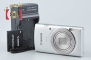 【中古】Canon キヤノン IXY 180 シルバー コンパクトデジタルカメラ