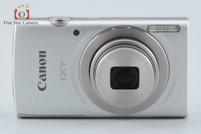 【中古】Canon キヤノン IXY 180 シルバー コンパクトデジタルカメラ