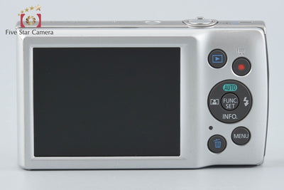 【中古】Canon キヤノン IXY 180 シルバー コンパクトデジタルカメラ