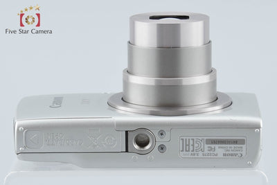 【中古】Canon キヤノン IXY 180 シルバー コンパクトデジタルカメラ