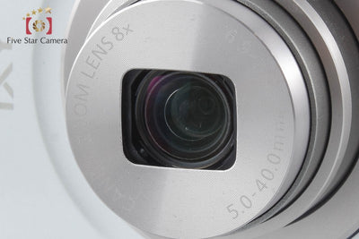 【中古】Canon キヤノン IXY 180 シルバー コンパクトデジタルカメラ