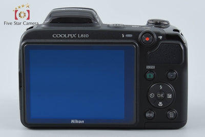 【中古】Nikon ニコン COOLPIX L810 ブラック コンパクトデジタルカメラ