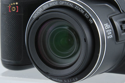 【中古】Nikon ニコン COOLPIX L810 ブラック コンパクトデジタルカメラ