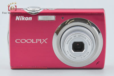 【中古】Nikon ニコン COOLPIX S230 ローズレッド コンパクトデジタルカメラ